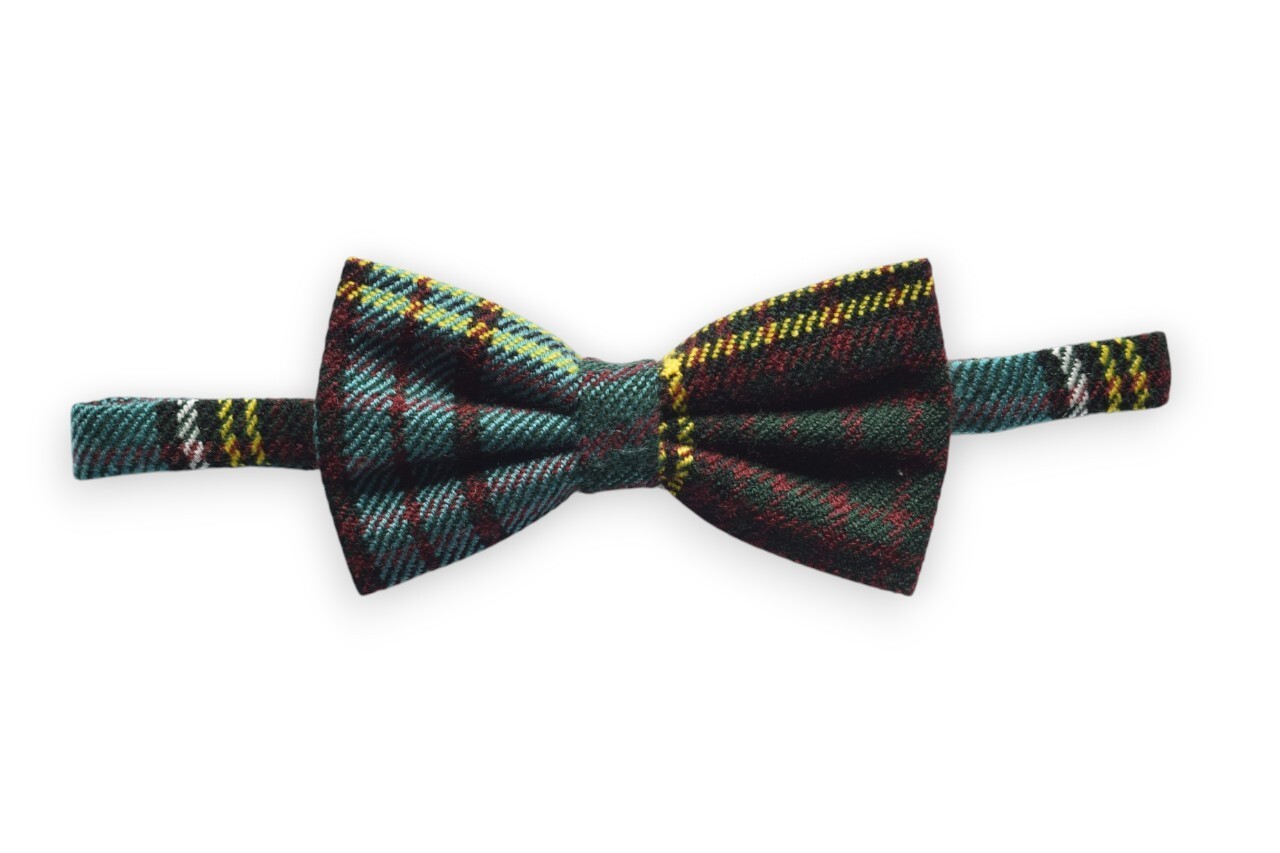 Men’s Scottish Anderson Tartan Bow Tie Formal Tie For Wedding