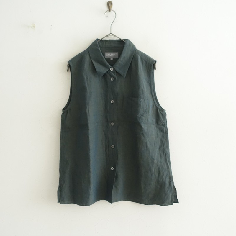 [Margaret Howell] [Linen] [Size 2] [Good Condition] Linen Chambray Shirt