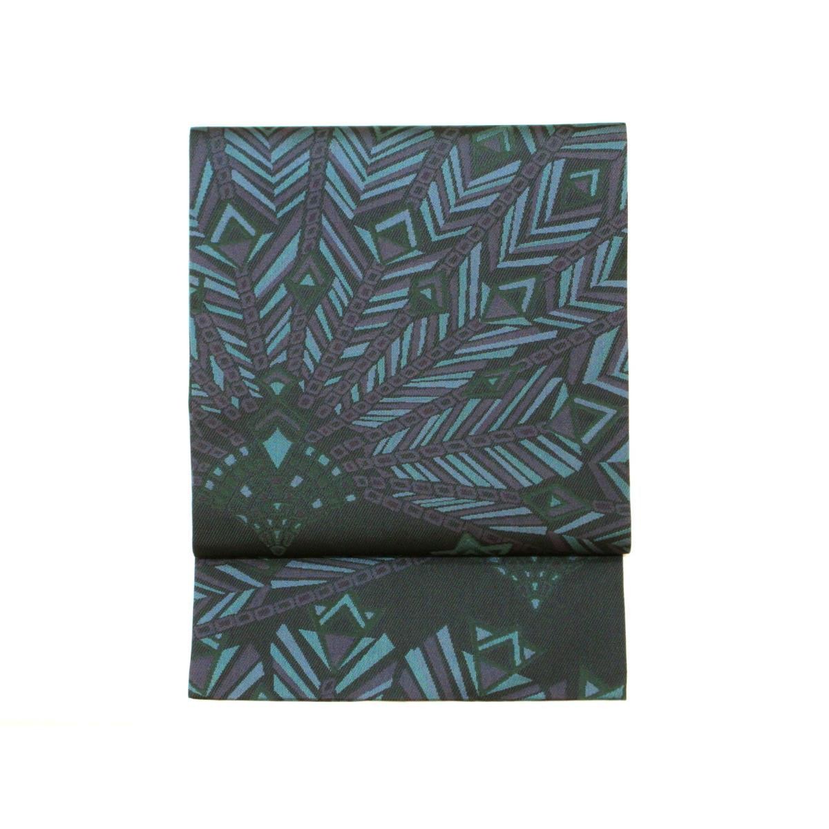 Authentic [Unused] OBI SASH FOR JAPANESE KIMONO (All-over pattern) #270-004-…