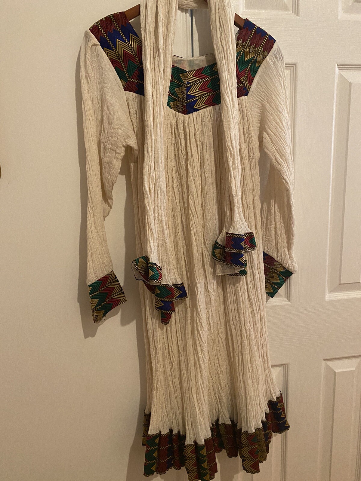 Ethiopian Dress Traditional Kemis Tebebe, African Dress,Gift For Her Simple Dres