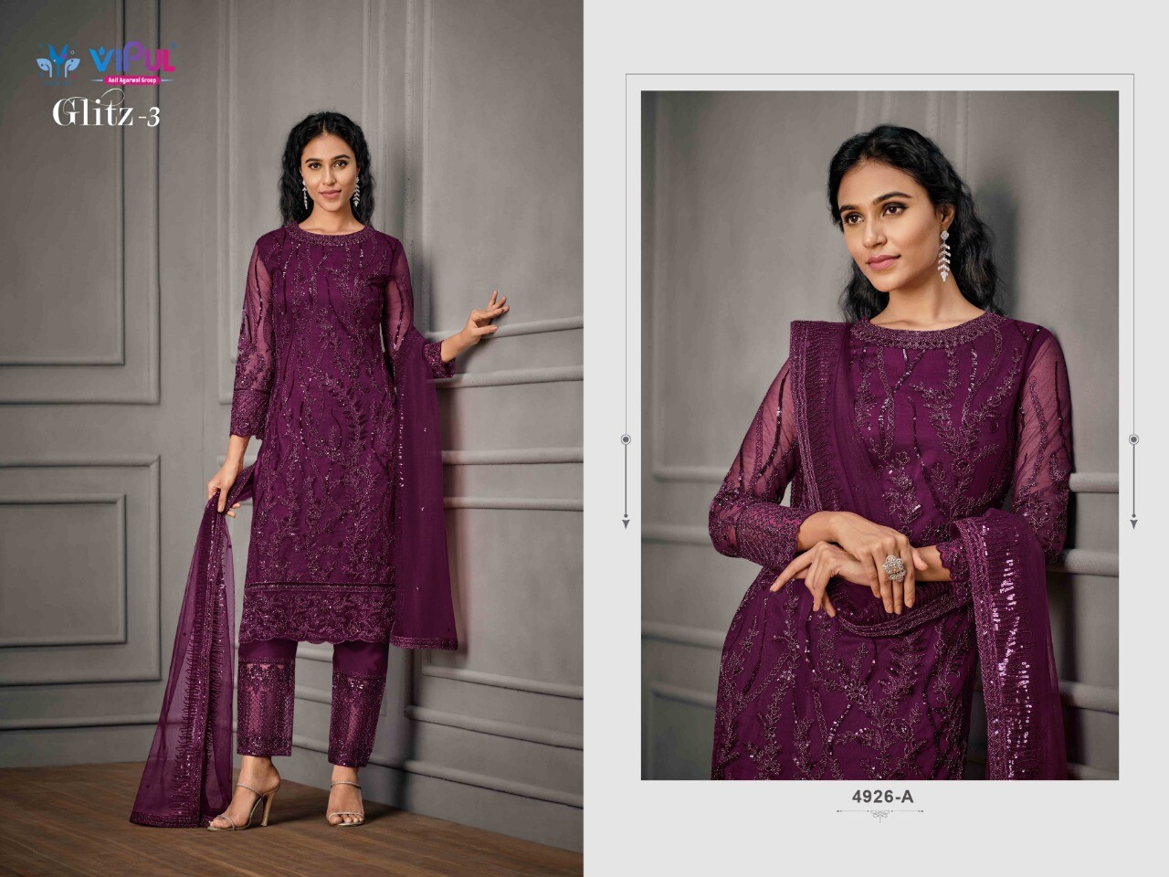Pakistani Ethnic Style Anarkali Salwar Kameez Dress Indian Bollywood Women Suits