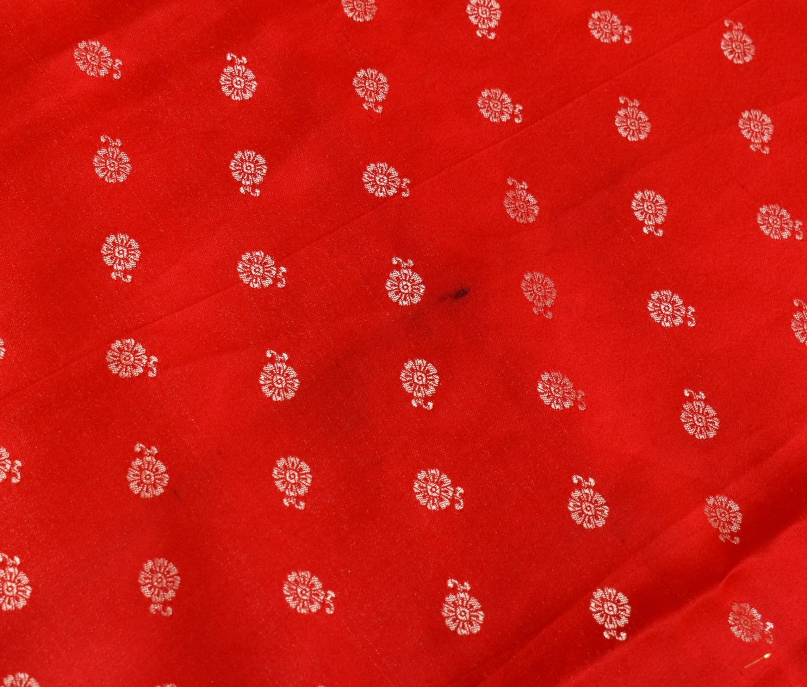 Sushila Vintage Heavy Saree Blend Satin Silk Banarasi Brocade Woven Sari Fabric
