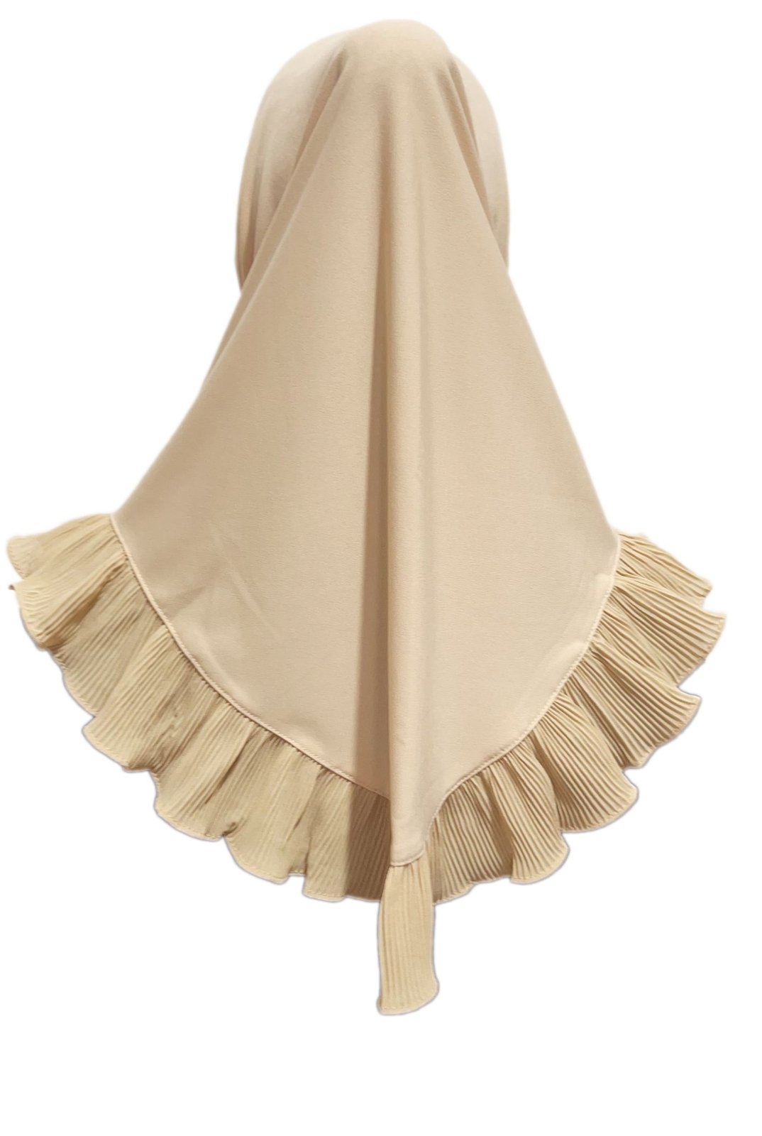 Fashion Ruffled Women Hijab Headscarf Arab Wear Directly Scarf Shawls Turban