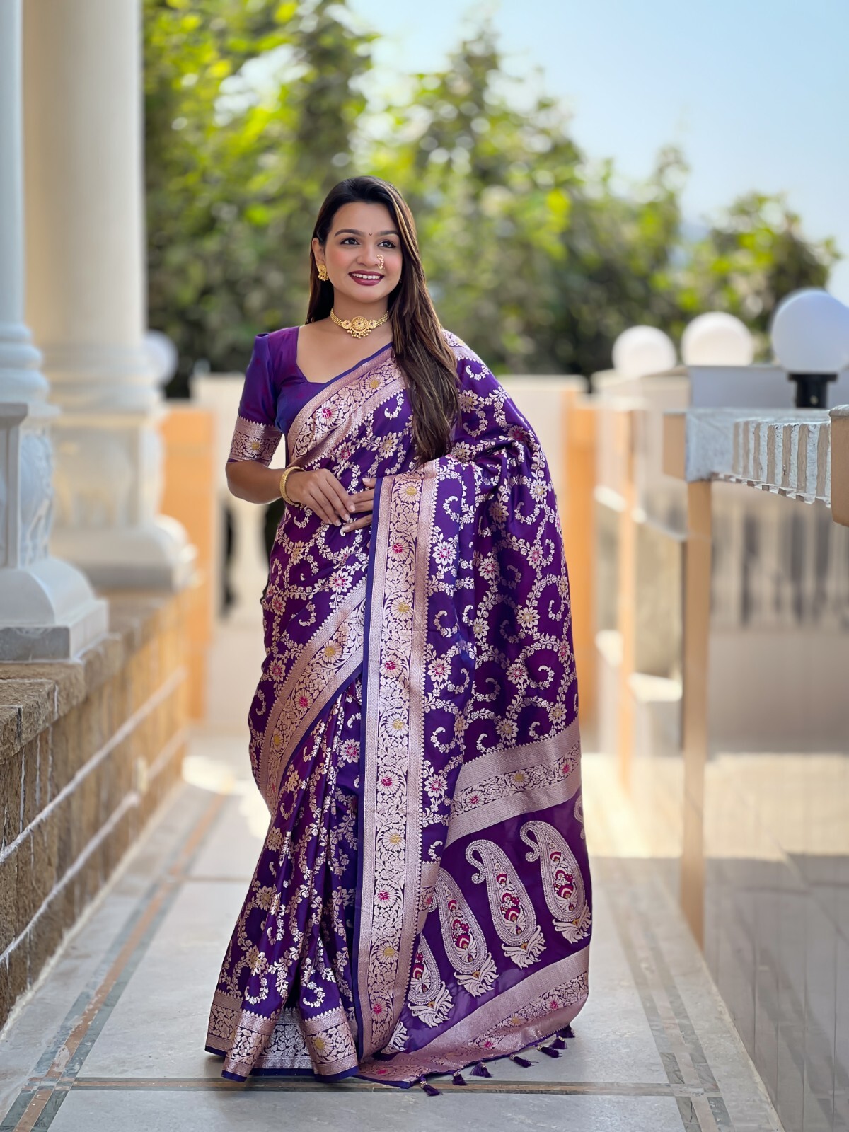 NEW SAREE BLOUSE NEW SARI INDIAN WEDDING DESIGNER PAKISTANI PARTY WEAR BOLLYWOOD
