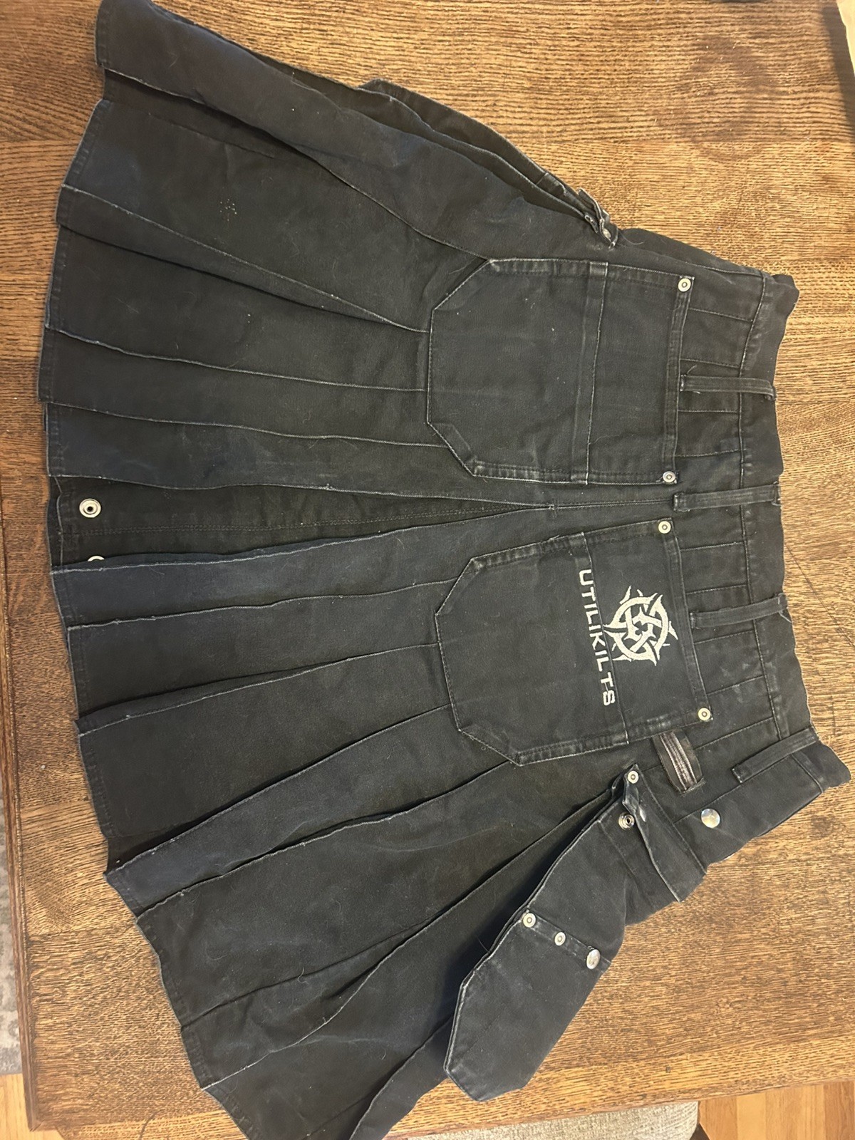 Utilikilts Workman Mens 38 Black Utility Workwear