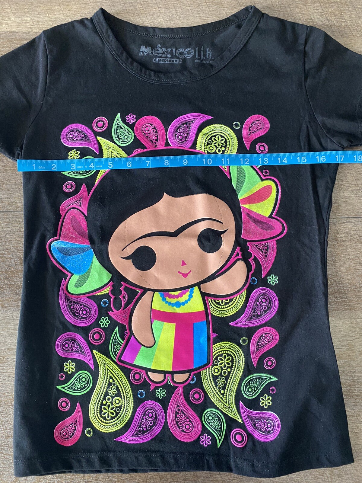 Mexico Frida Kahlo Mexican Doll Youth Medium T-Shirt