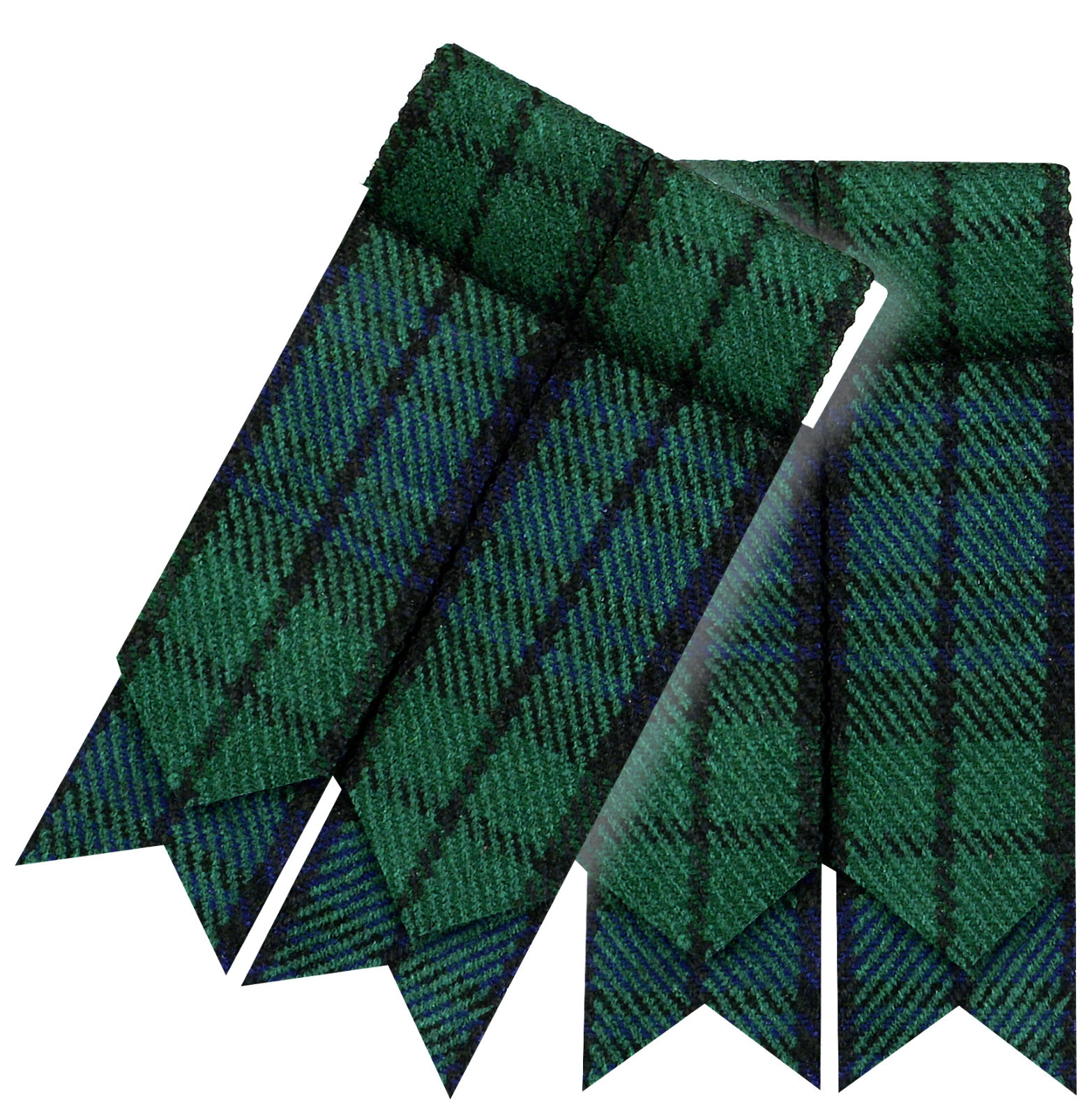 HM Highland Kilt Hose Sock Flashes Garter flashes tartan Pattern
