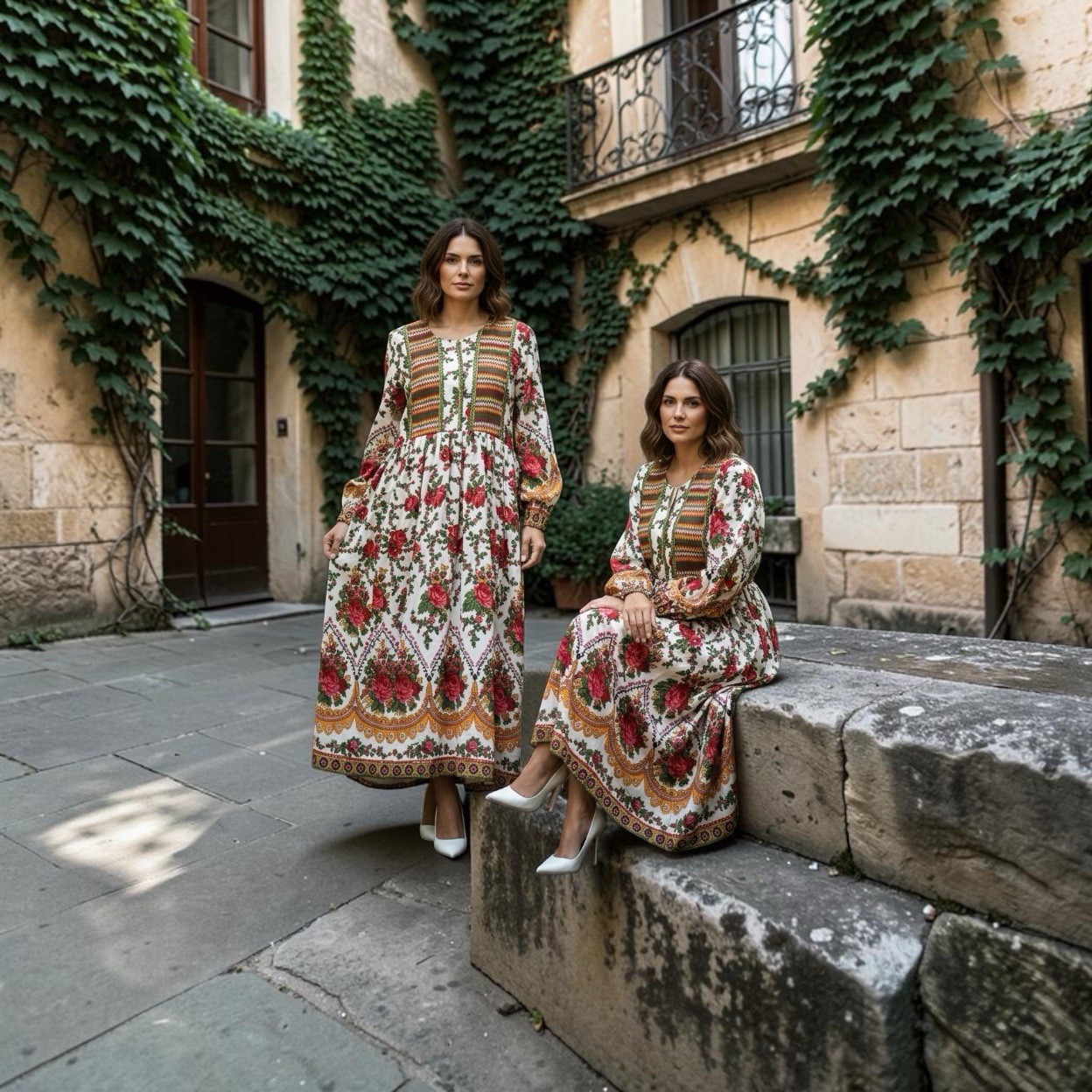 Multicolor Traditional Clothes For Women Size Standard