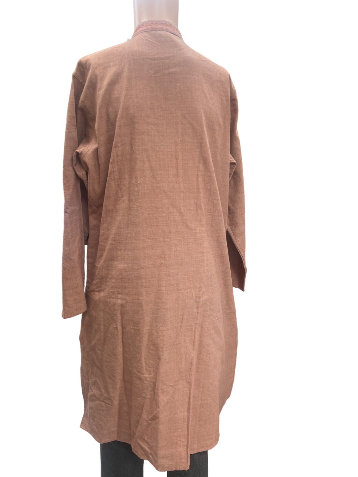 Good Thing Mens Kurta Brown Size 40 SKU 1385