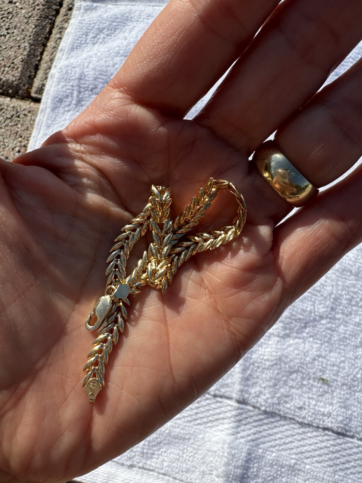 Bracelet 18k Yellow Gold /Bracelet 18k Gold /pulsera Oro 18k /$1200 Each