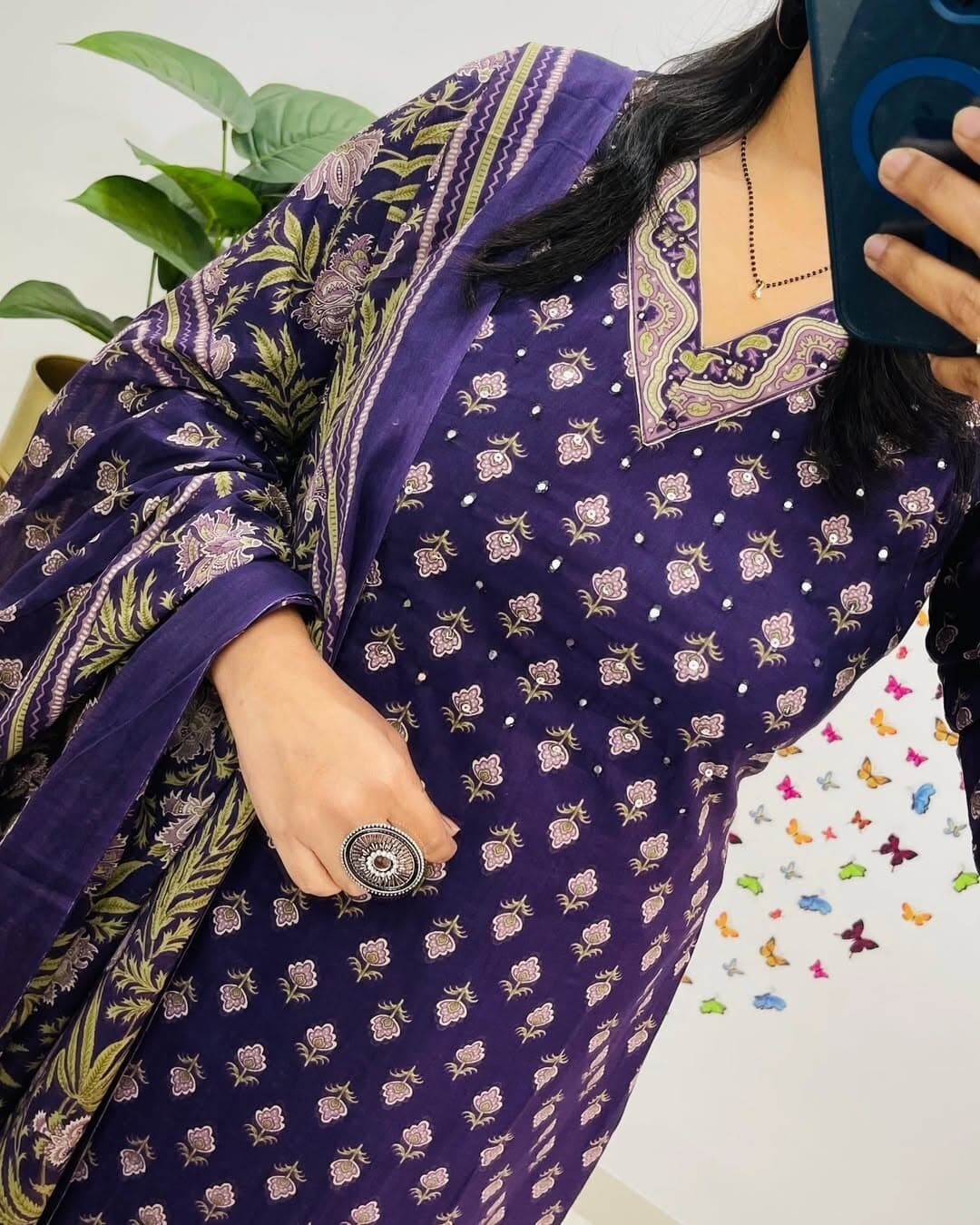 Wedding Wear Kurta Palazzo Dupatta Set Indian Readymade Salwar Kameez Suit Sets