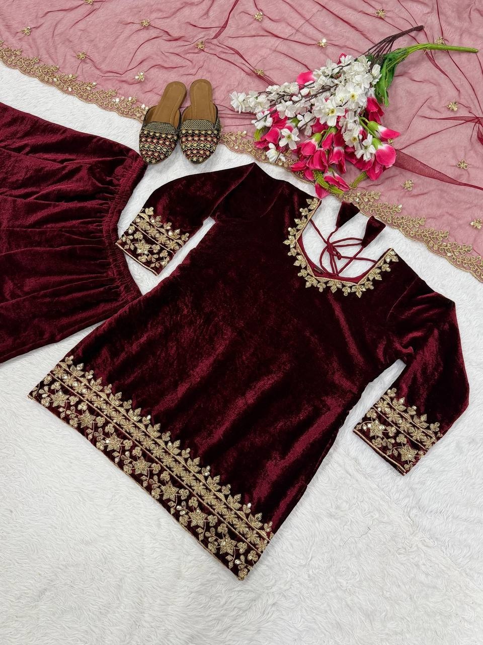 Women Dress Pakistani Salwar Kameez Readymade Suits Indian Wedding Party 3 Piece