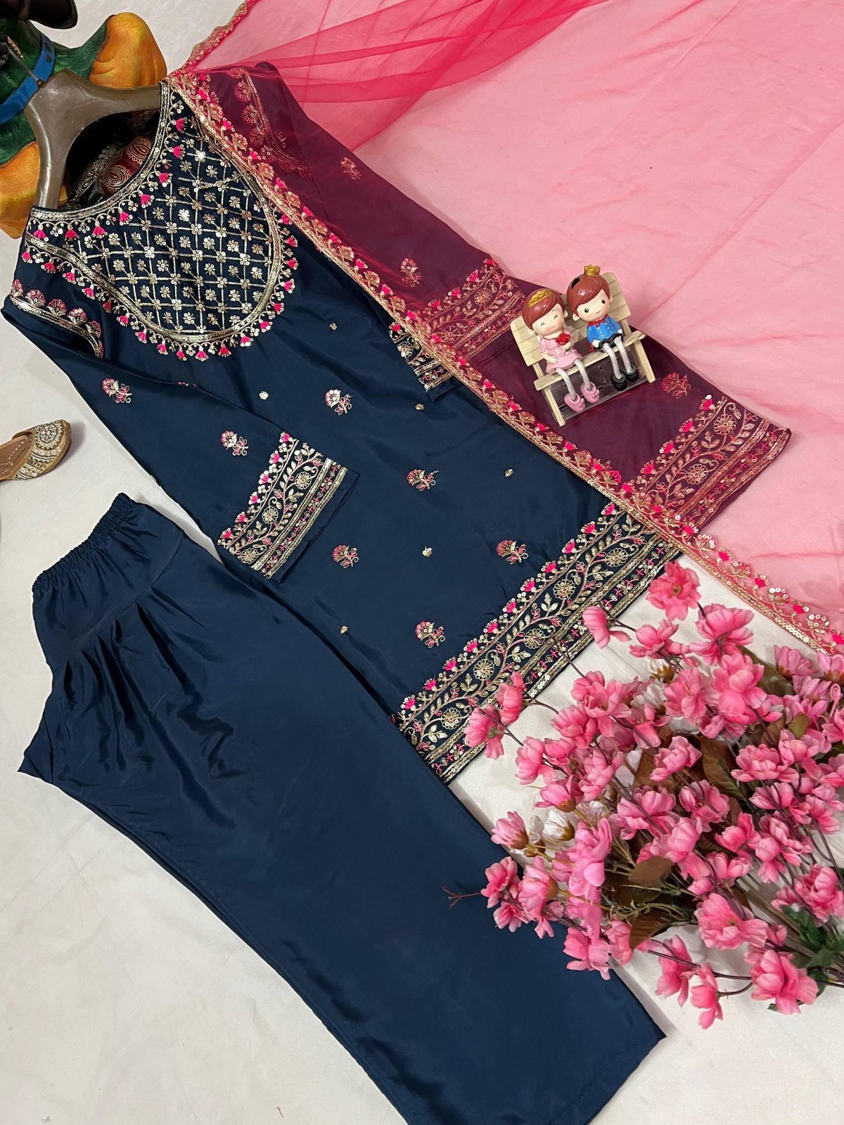 Pakistani Salwar Kameez Ready To Wear Suit Wedding Party Bollywood Indian Dress