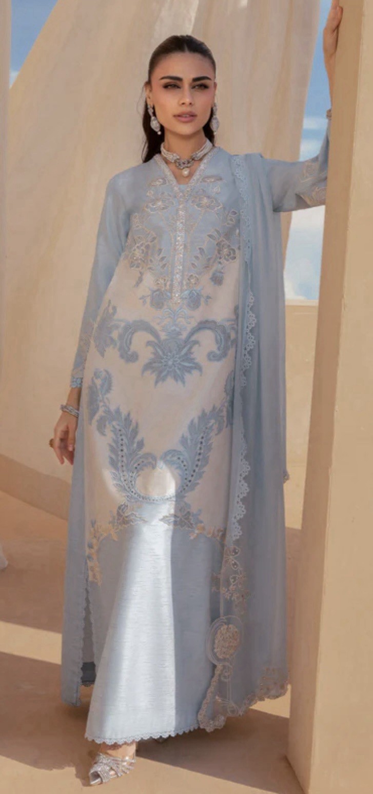 Pakistani Formal Designer Silk Saira Shakira Sz S Indian Bollywood Wedding