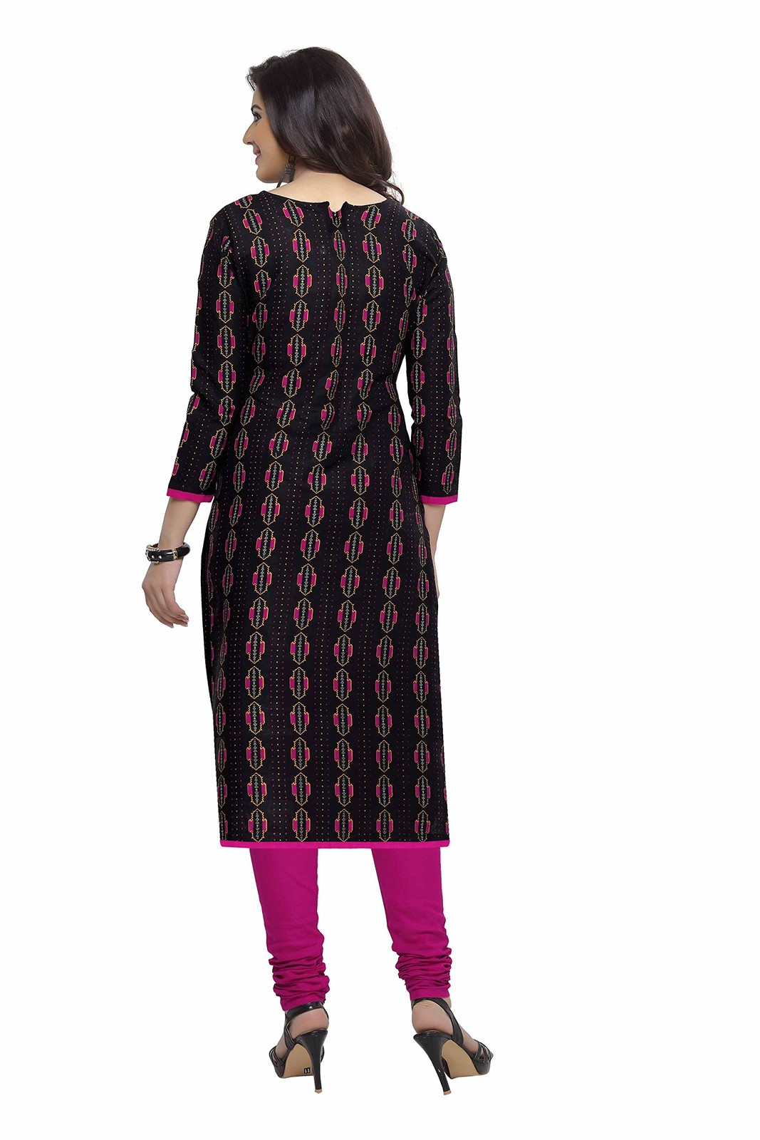 Miraan Printed Unstitched Cotton Dress Material | BAND1607