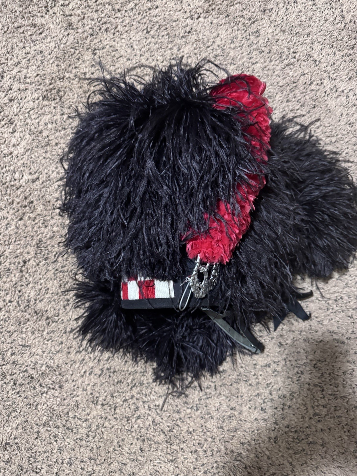 Scottish Drum Major Feather Bonnet