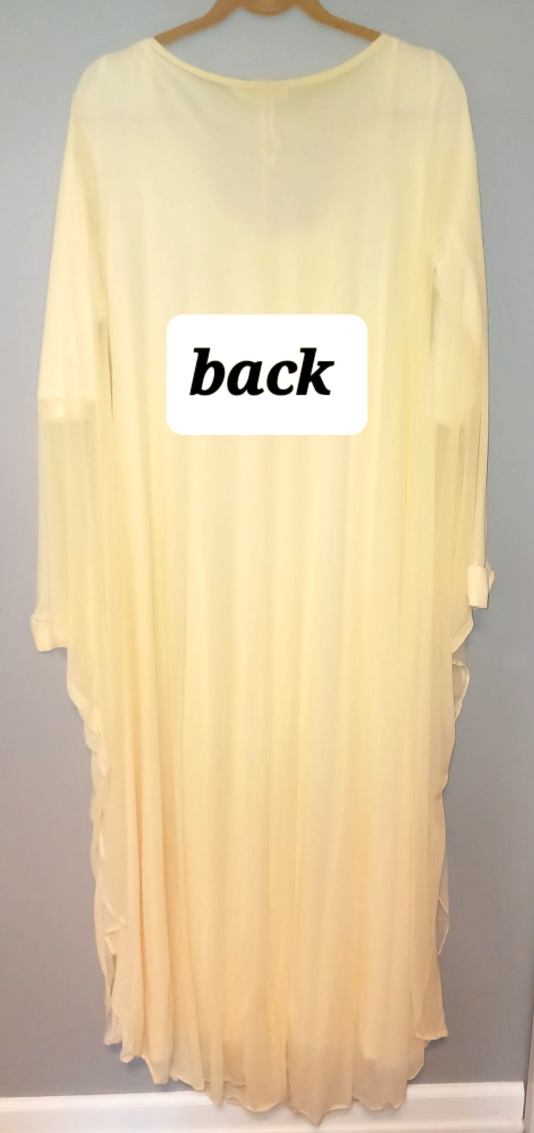 Farasha Abaya Middle Eastern Chiffon Dubai-Style Kaftan Wedding Gown Party Dress