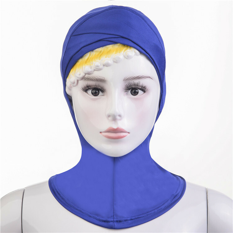 Women Sport Under Scarf Muslim Hijab Hat Islamic Amira Bonnet Caps Neck Cover