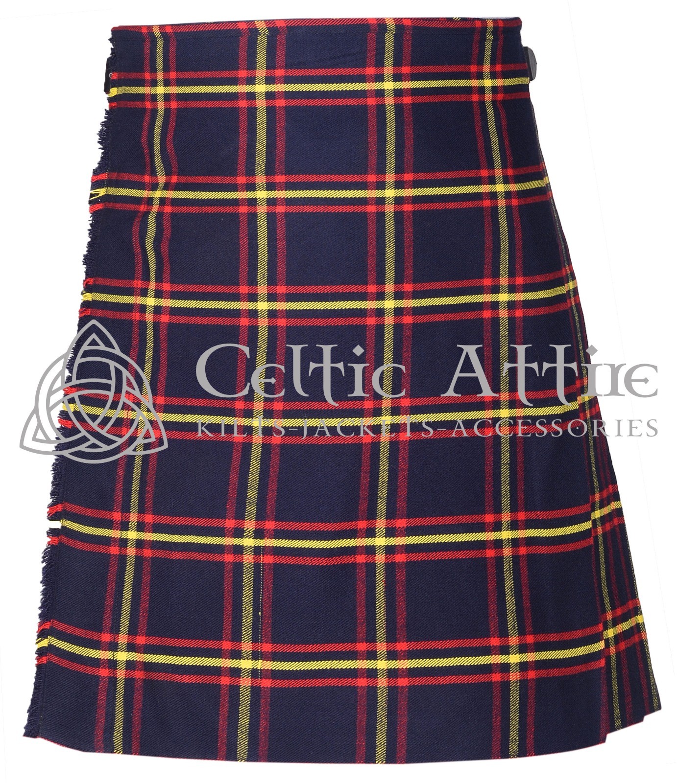 Maclaine Louchbuie Tartan 8 Yard Scottish Kilt – Made to Order By Celtic Attire