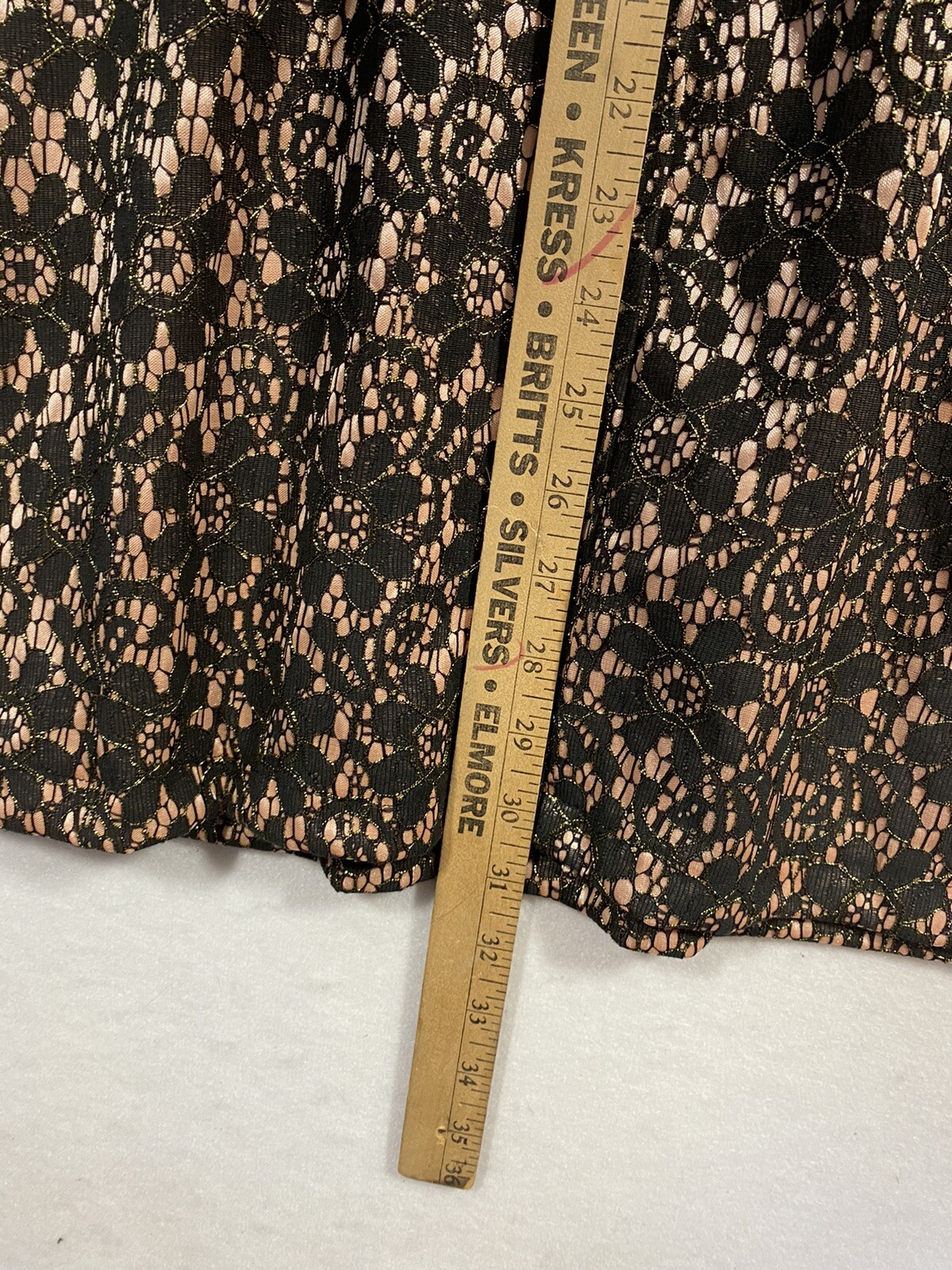 Chinese Fengmeisi Black Lace Dress Exotic XL