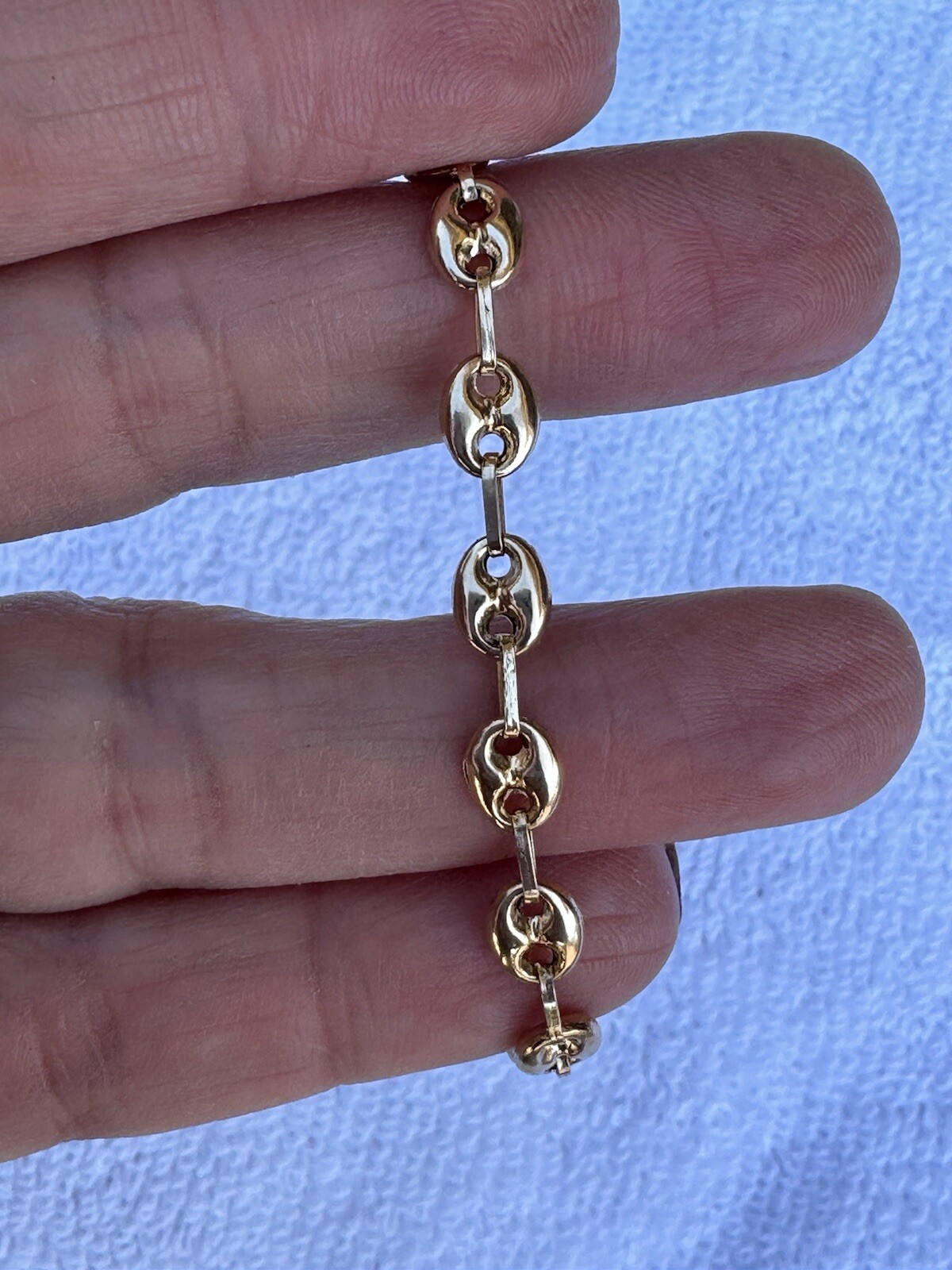 Bracelet 18k Yellow Gold /Bracelet 18k Gold /pulsera Oro 18k /$1200 Each