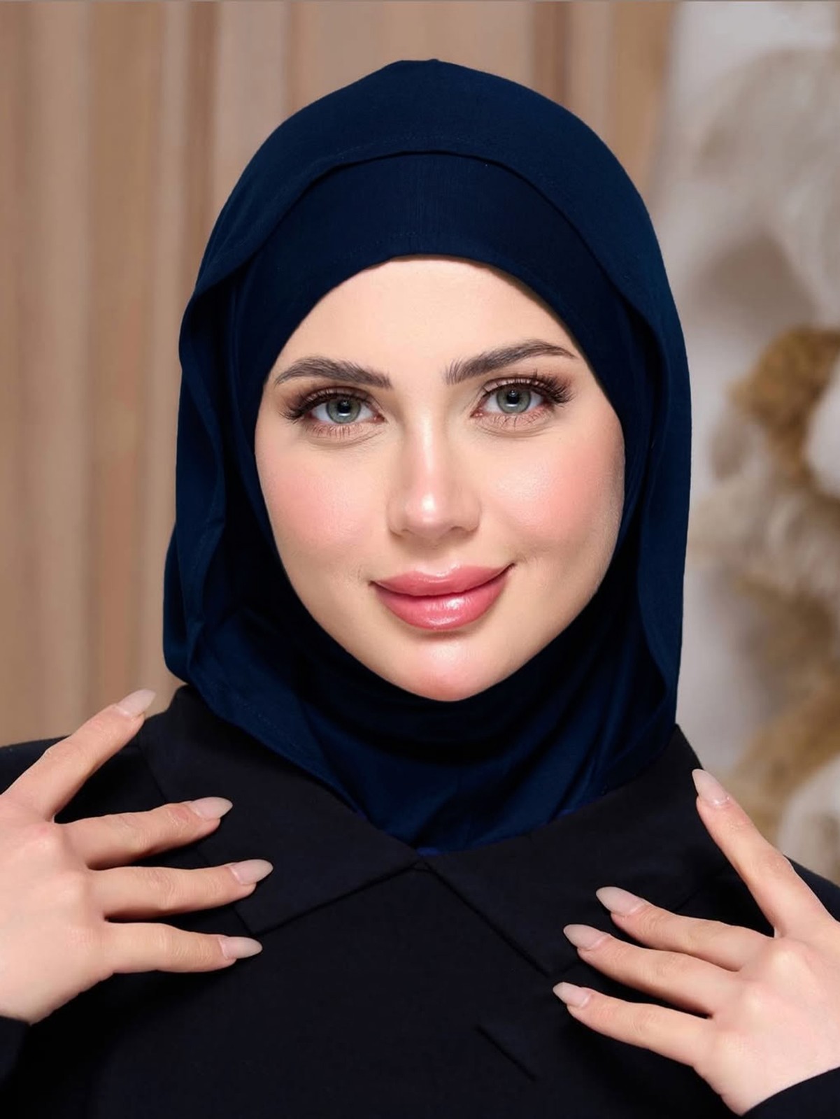 Hijab Jersey Instant Headscarf Muslim Undercap Islam Comfort Neck Covered Turban