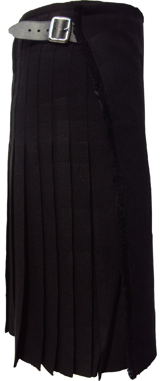 New Scottish Highland Wears Sports Casual Ladies Black Tartan Traditional Kilts.