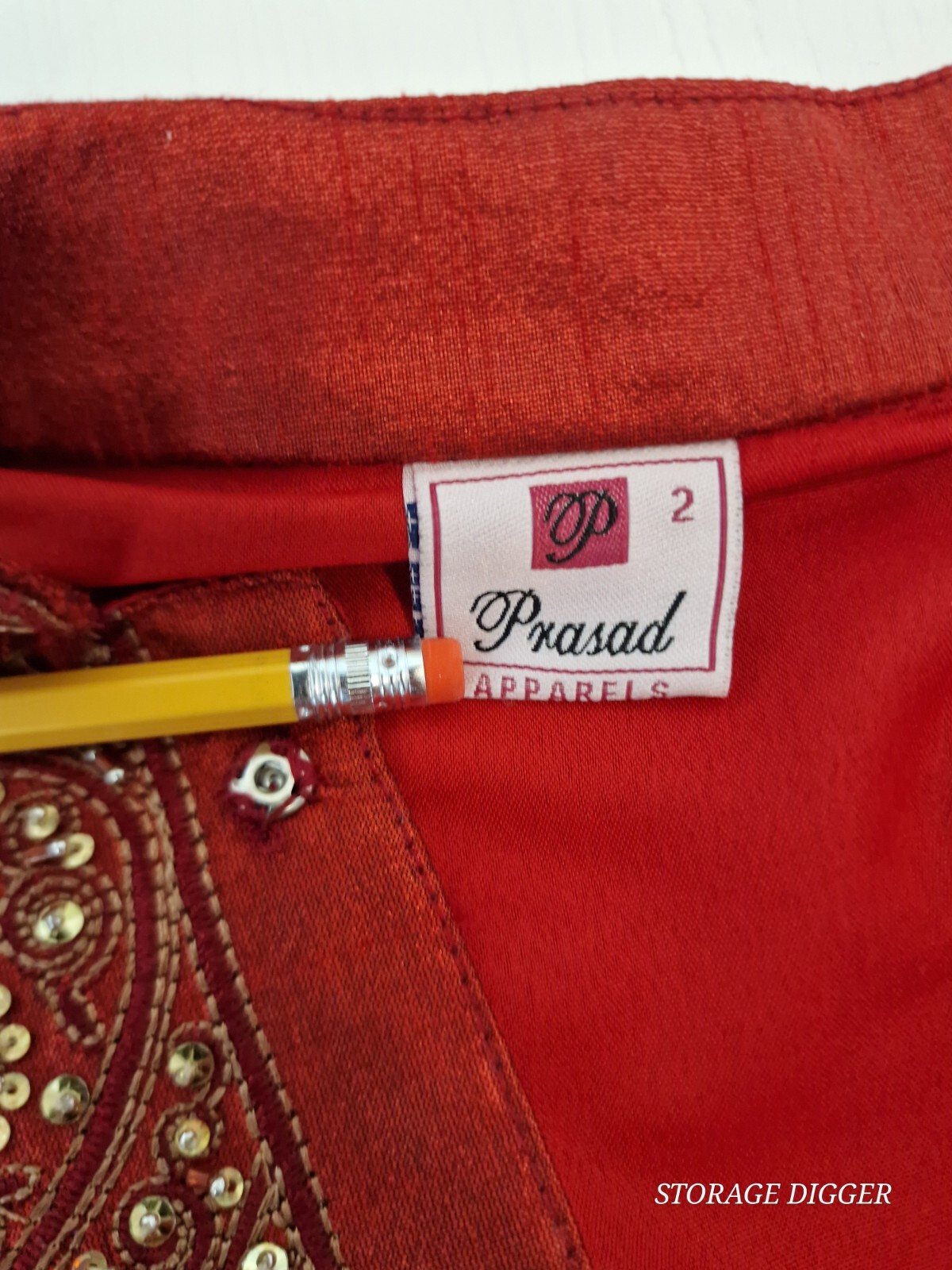 Prasad Apparels Jacket Kurta Boys 2 Maroon Lined Floral Embellished Long Sleeve