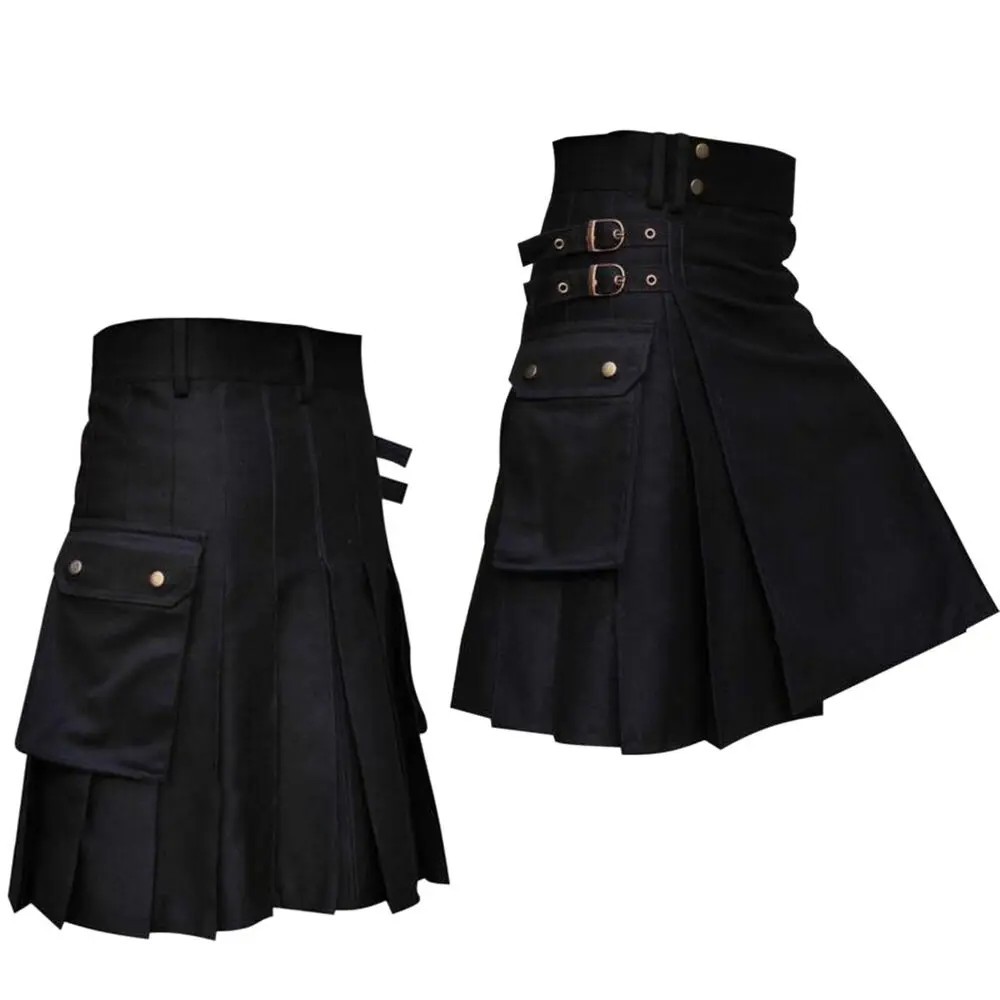 Utility Kilts For Men, Scottish Kilts For Men, Modern Hybrid Cotton & Tartan