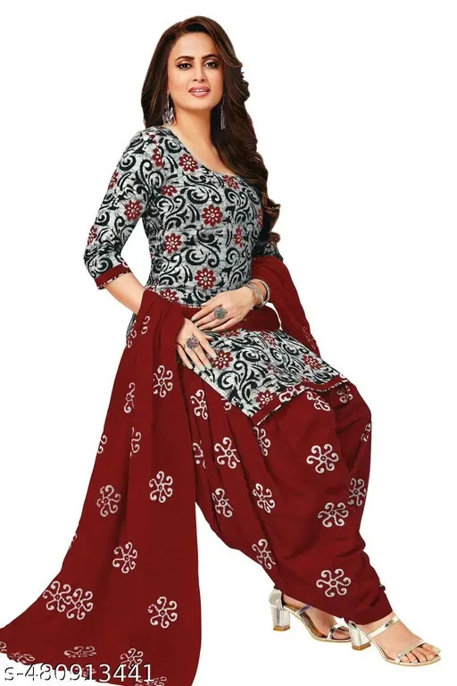 Cotton Printed Readymade Salwar Suit For Women Pack of 1