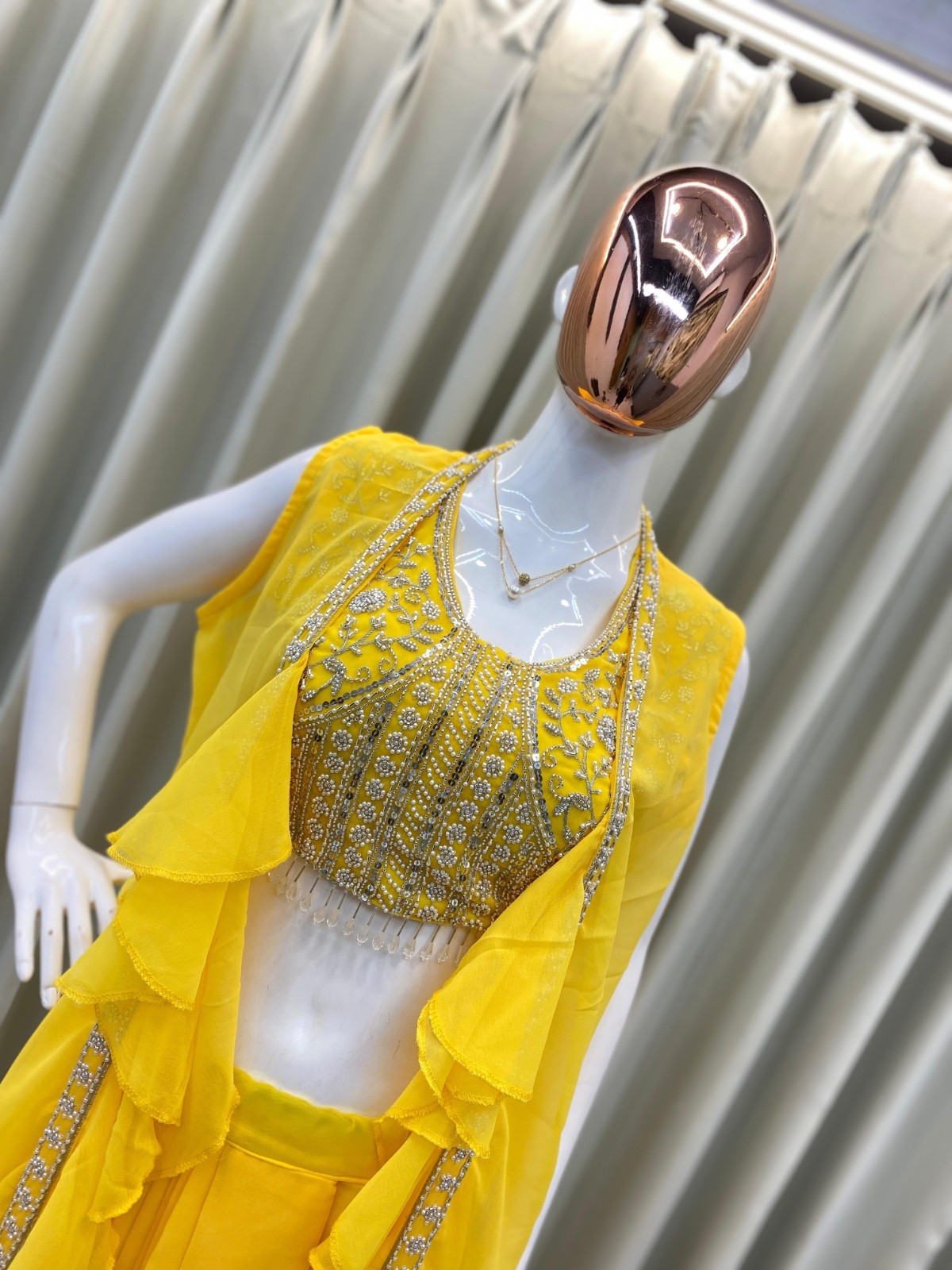 Designer Indian Pakistani WESTERN OUTFIT Bollywood Dress Party Wear Suit wedding