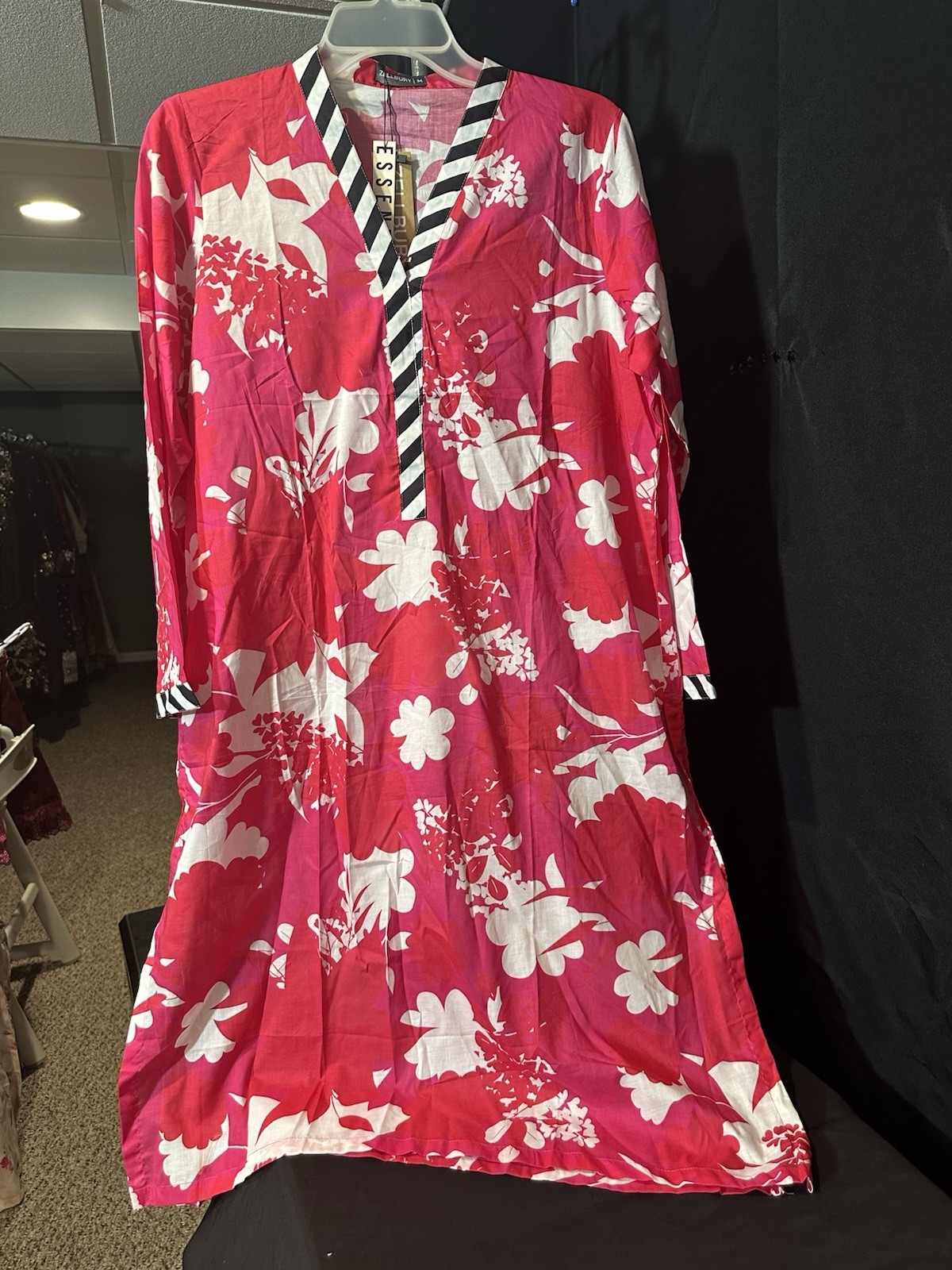 Zellbury Brand Lawn / Cotton Shirt / Kurti – Printed 1 Pc – Medium Only -$18