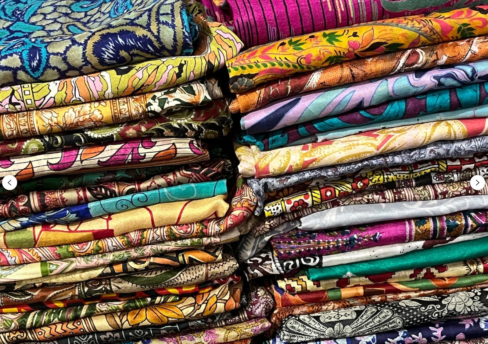 Indian Lot Of 50 Vintage 100% Old Silk Saree Blend Fabric Multi Sari Craft Used