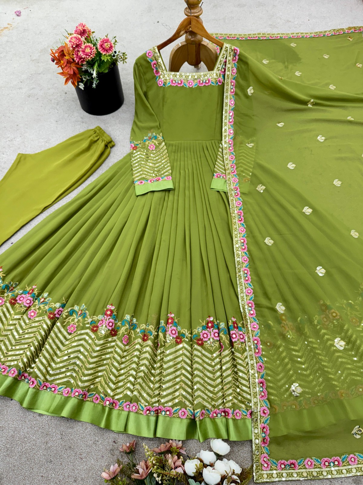 Wedding Indian Bridal Gown Pakistani Suit Anarkali Kameez Salwar Kameez Designer