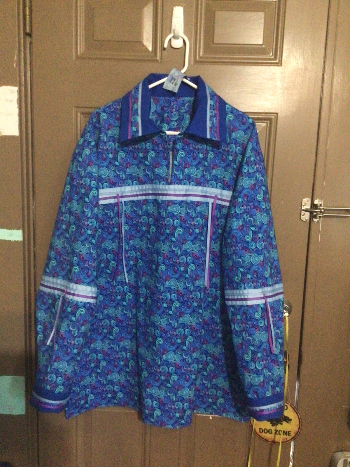 Men’s ribbon shirt size XXLg. powwow regalia
