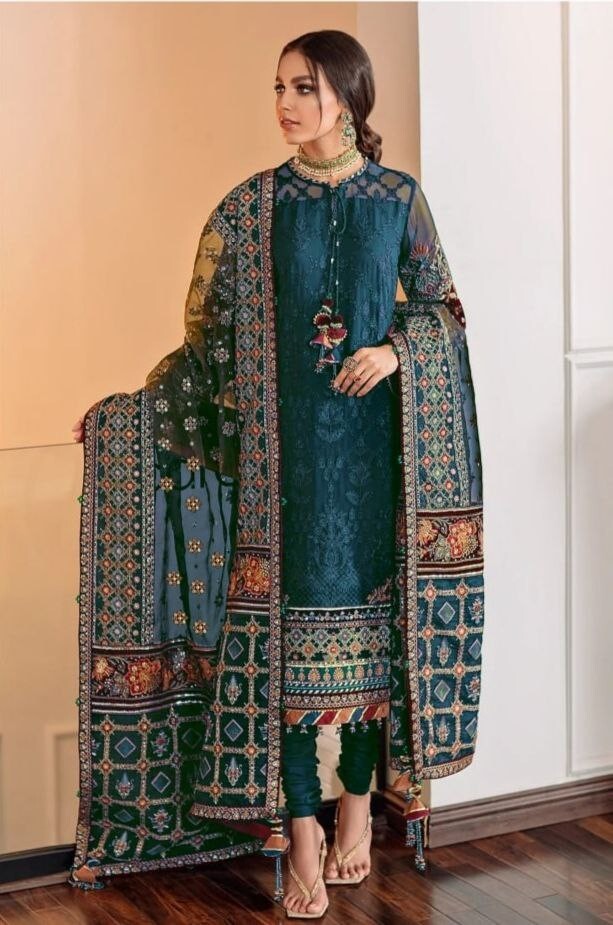 Indian Pakistani Salwar Ethnic Anarkali Kameez Designer Women Bollywood Dress