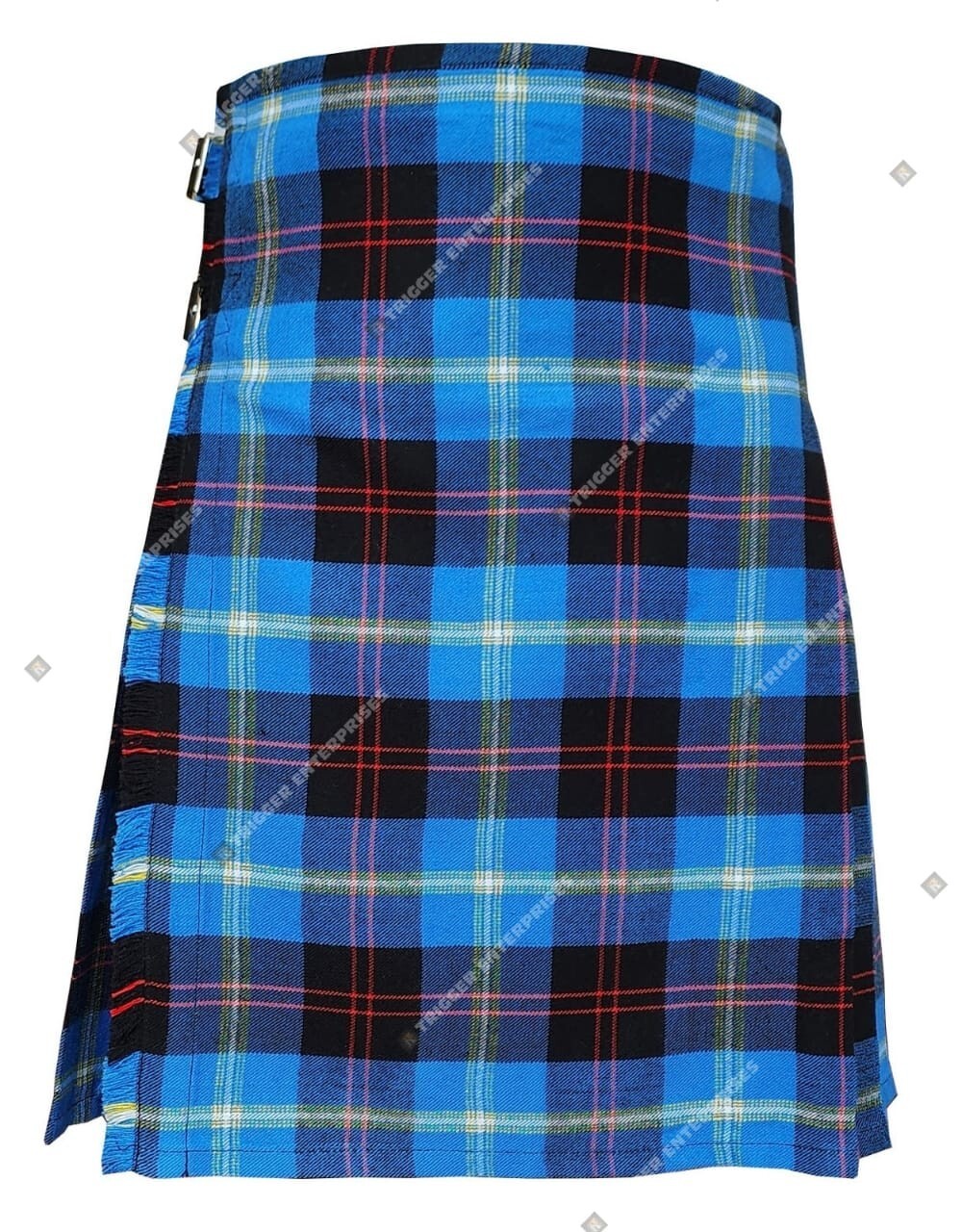 Handmade 8 yard 16 oz Traditional Hill Modern Tartan Kilt & Custom Size Kilts