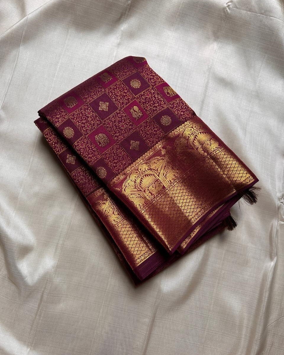 Wedding Saree Indian Designer Wear Banarasi Silk Ethnic Party Bridal New Sari