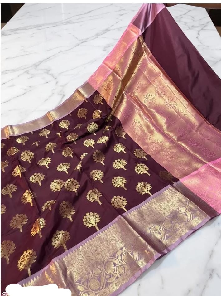 MOST TRENDING Banarasi Soft Silk Pattu Sarees For Party And Wedding Wear