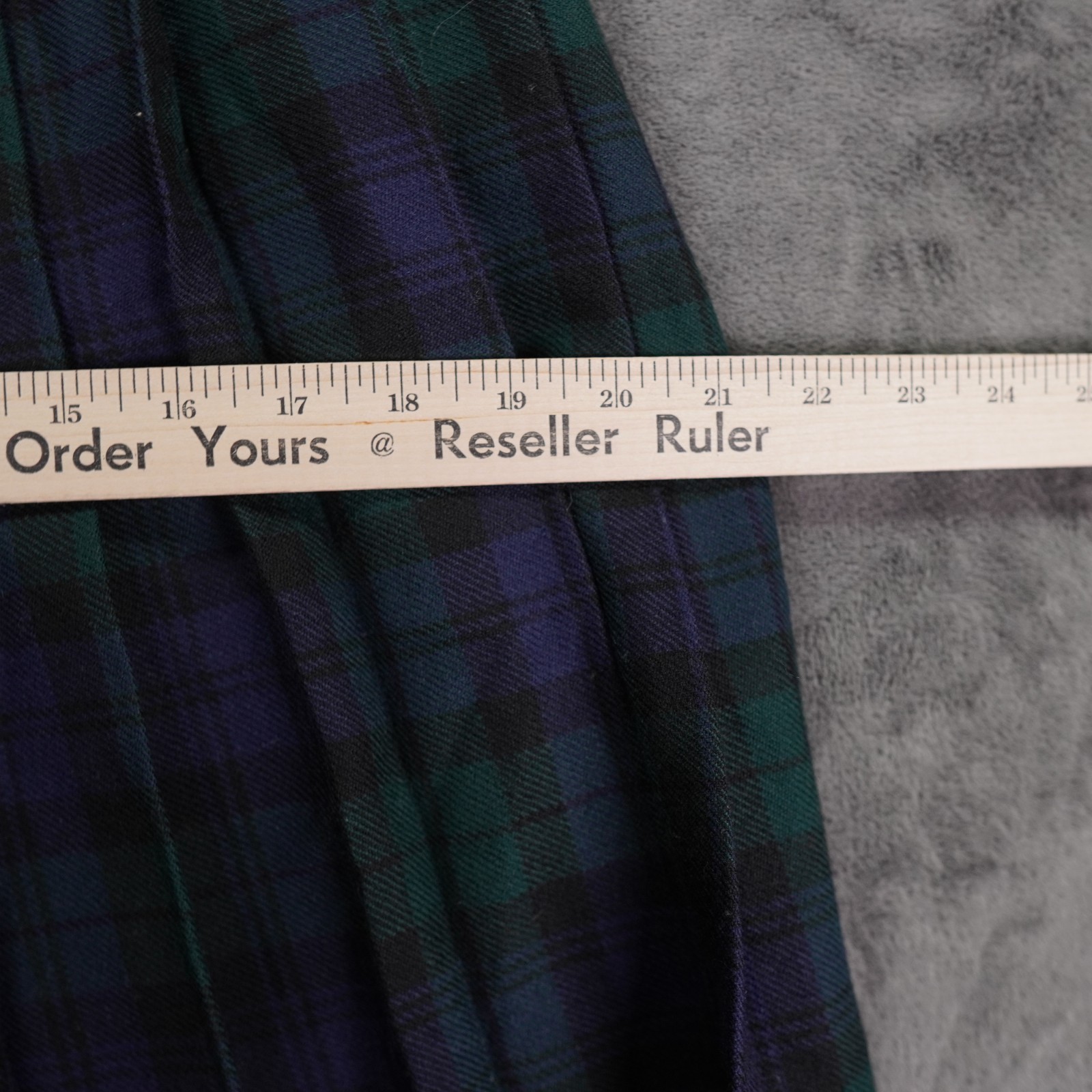 Cobra Kilt Wool Skirt Ireland Black Watch Tartan MacFarlane Brooch Dawson Bowman